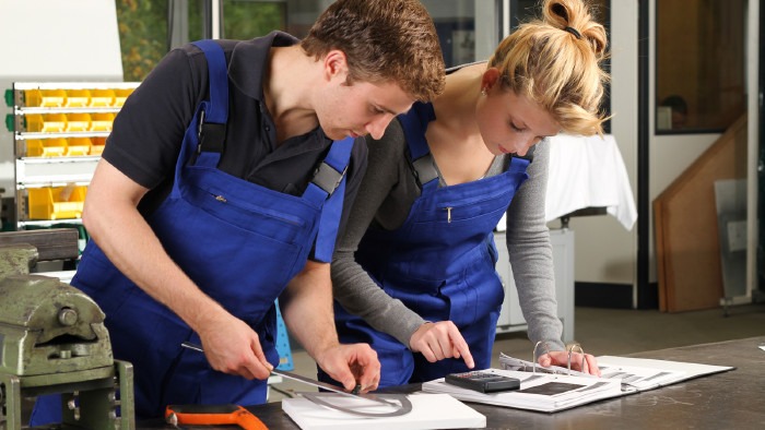 In der Ausbildung